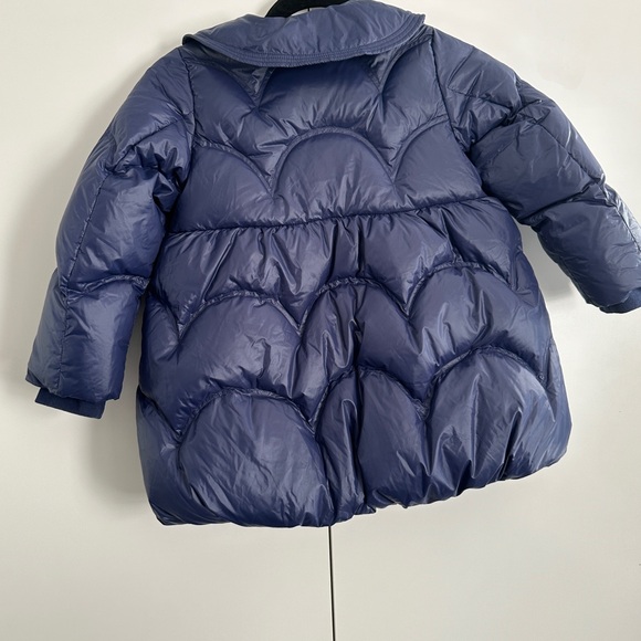 Toddler Girls Balabala Puffy Blue Coat size US 5/6 - Picture 5 of 6